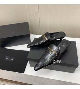 Alexander Wang Mulheres Apontou-dedo do pé Mulas Em Preto