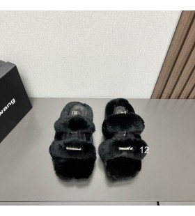 Alexander Wang Női Jay Nyúl Platform Diák Fekete