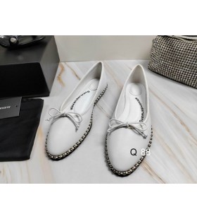 Alexander Wang Női Lina Bőr Lakások Fehér