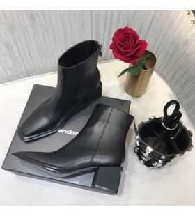 Alexander Wang Mban Black Zip Buataisí Le Bloc Súil I Leathar