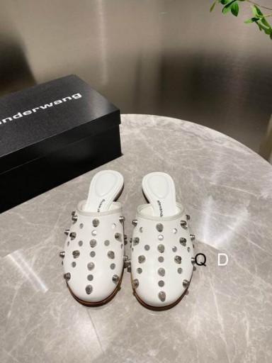 Alexander Wang Kvinne Rhodos Muldyr I Hvit