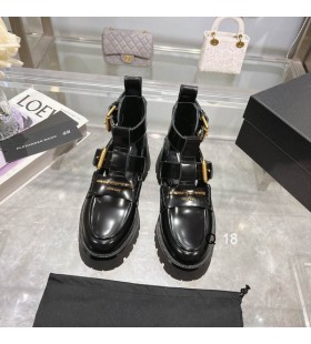 Damskie buty Carter Box z paskiem na kostce, Alexander Wang w kolorze Czarnym