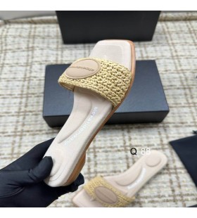 Damskie sandały Alexander Wang Vy Slide Żółty