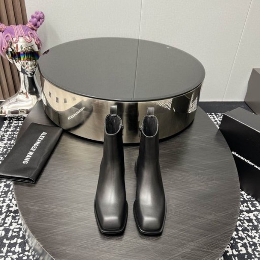 Alexander Wang Femei Throttie Cizme Glezna în Negru