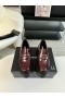 Alexander Wang Kvinnors Carter Läder Plattform Loafers I Bourgogne