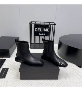 Alexander Wang Kvinnors Svart Zip Mitten av Häl Boots I Läder