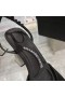 Alexander Wang de las Mujeres Sandalias Con diamante de imitación de Tacón Grueso En Negro