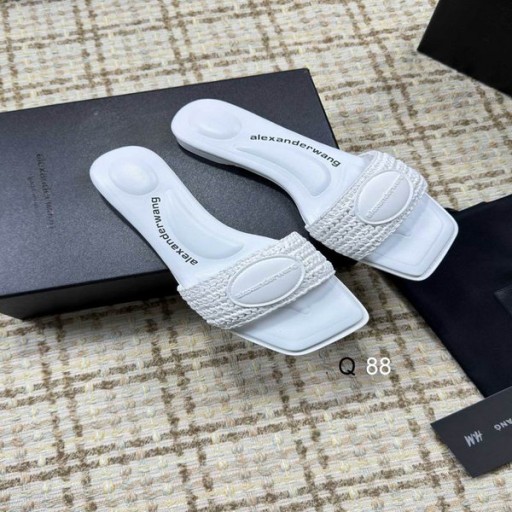 Alexander Wang Dámské Vy Slide Sandály V Bílé barvě