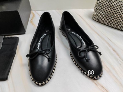 Alexander Wang Kvinder er Lina Læder Flats I Sort