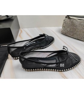 Alexander Wang vrouw Lina Mesh Flats In Zwart