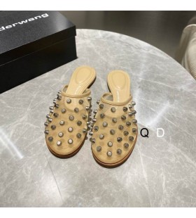 Alexander Wang Vrouwen Rhodos Muildieren In Beige