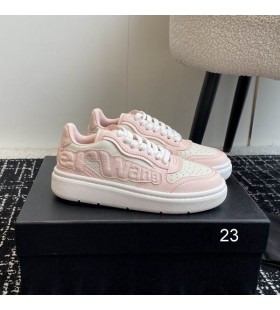 Alexander Wang Unisex Tennarit Vaaleanpunainen/Valkoinen