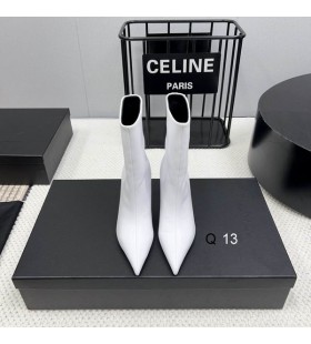 Alexander Wang Naisten Valkoinen Delphine Puolivälissä Vasikka Saappaat Nahka