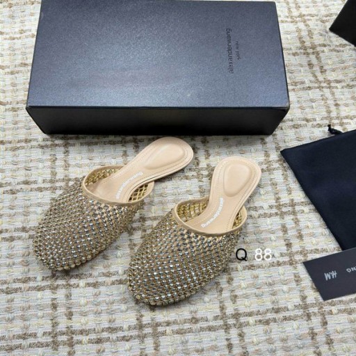 Alexander Wang Femme Sandales Avec Strass Beige