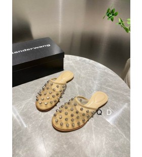 Alexander Wang Femme Rhodes Mules Beige