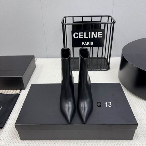 Alexander Wang Women ' s Black Delphine Mitte der Wade-Stiefel In Leder