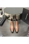Alexander Wang Women ' s Slick, Smooth-Ankle-Boots aus Leder in Braun
