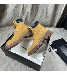 Alexander Wang Women ' s Gas Lace-up Ankle Boots In Beige