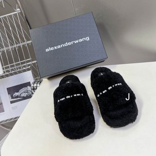 Alexander Wang γυναικεία Chunky Πλατφόρμα Διαφάνειες Με το Λογότυπο Σε Μαύρο Πώληση